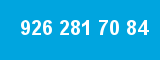 926 281 70 84 926 281 70 84